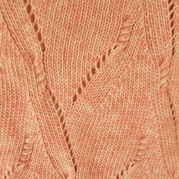 Ann Taylor LOFT Pink Knit Crew Sweater Small - Picture 2 of 4